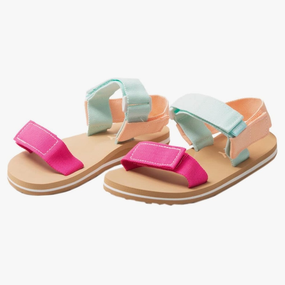 Roxy RG Cage Color Block Girls Sandals